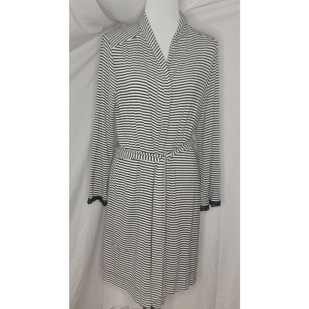 Soma Intimates Womens Robe Size Small Soft Lounge Bathrobe Belted Lightweight